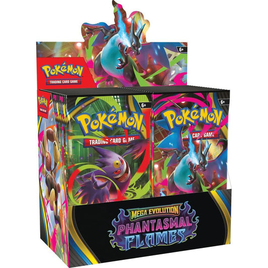 Phantasmal Flames Booster Box + Acrylic Display